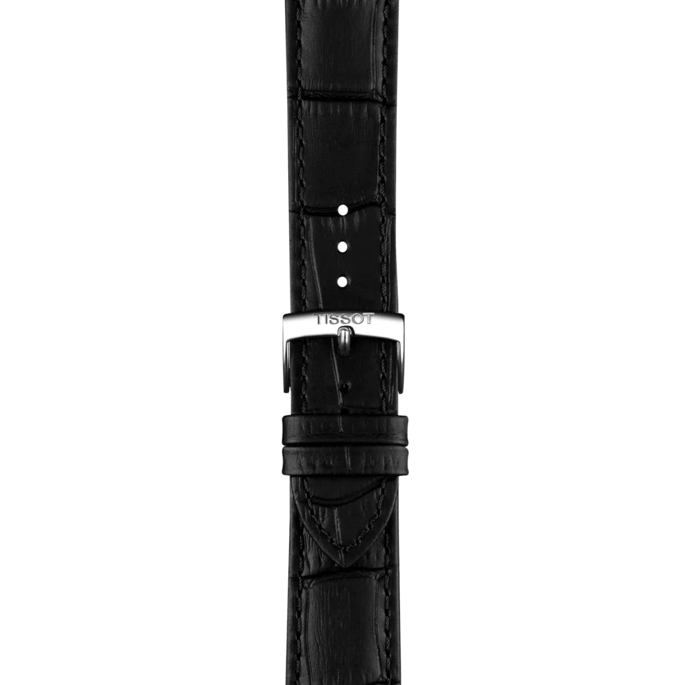 Orologio Uomo Tissot PR100 Acciaio Quarzo Bianco Pelle T1504101601100