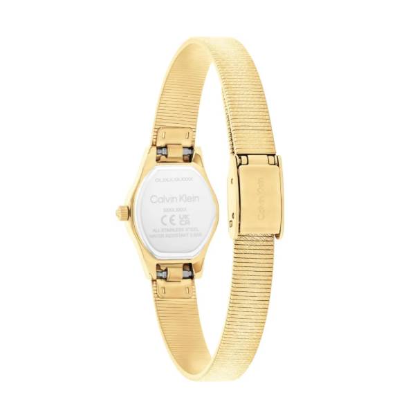 Orologio Donna Acciaio Oro Calvin Klein Quarzo Solo Tempo 25100193