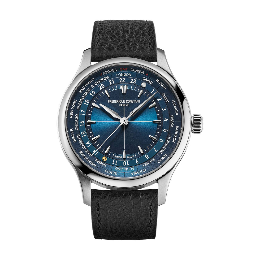 Orologio Uomo Frederique Constant Manifacture Worldtimer Watch Angels FC-718N4H6