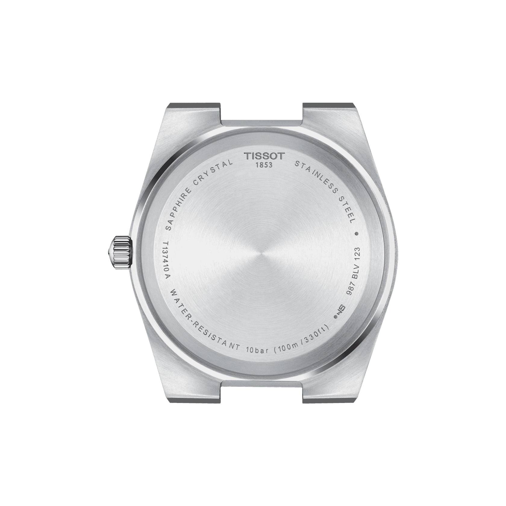 Orologio Uomo Tissot PRX Acciaio Quarzo Data Bianco Satinato T1374101103100