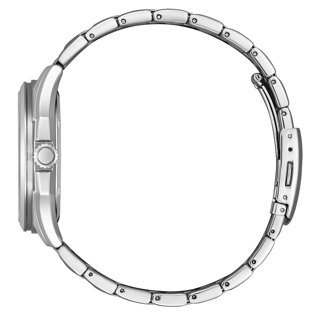 Orologio Uomo Citizen Eco Drive OF Classic Elegance Solo Tempo Data Blu AW1750-85L
