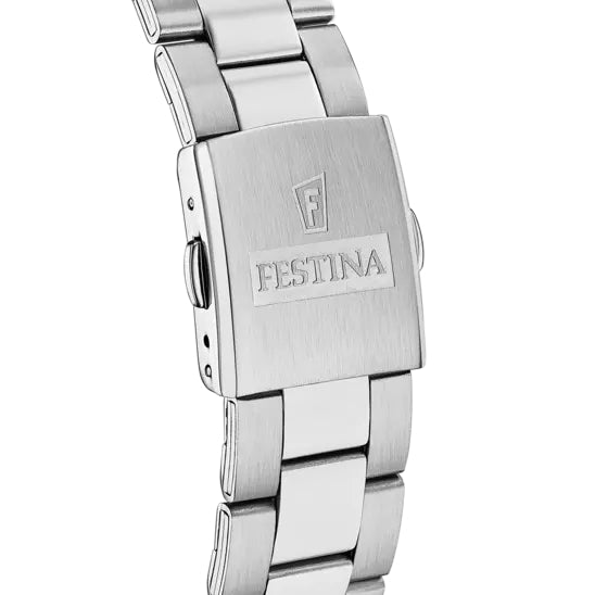 Orologio Uomo Festina Acciaio Quarzo Cronografo Tachimetro Nero F16820/4