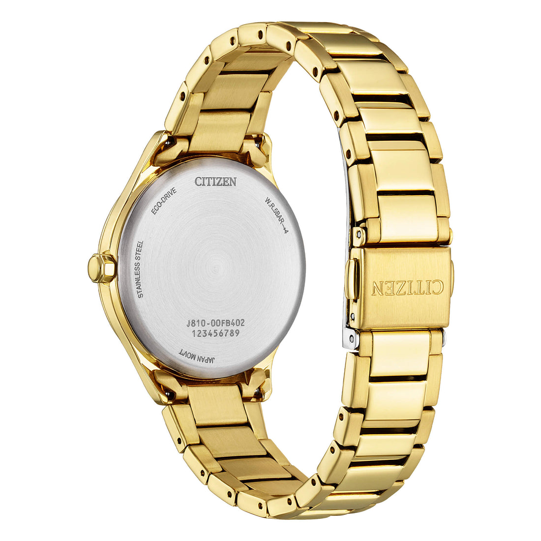 Orologio Donna Citizen Eco-Drive Bianco Carica Solare Acciaio Oro FE6122-64A