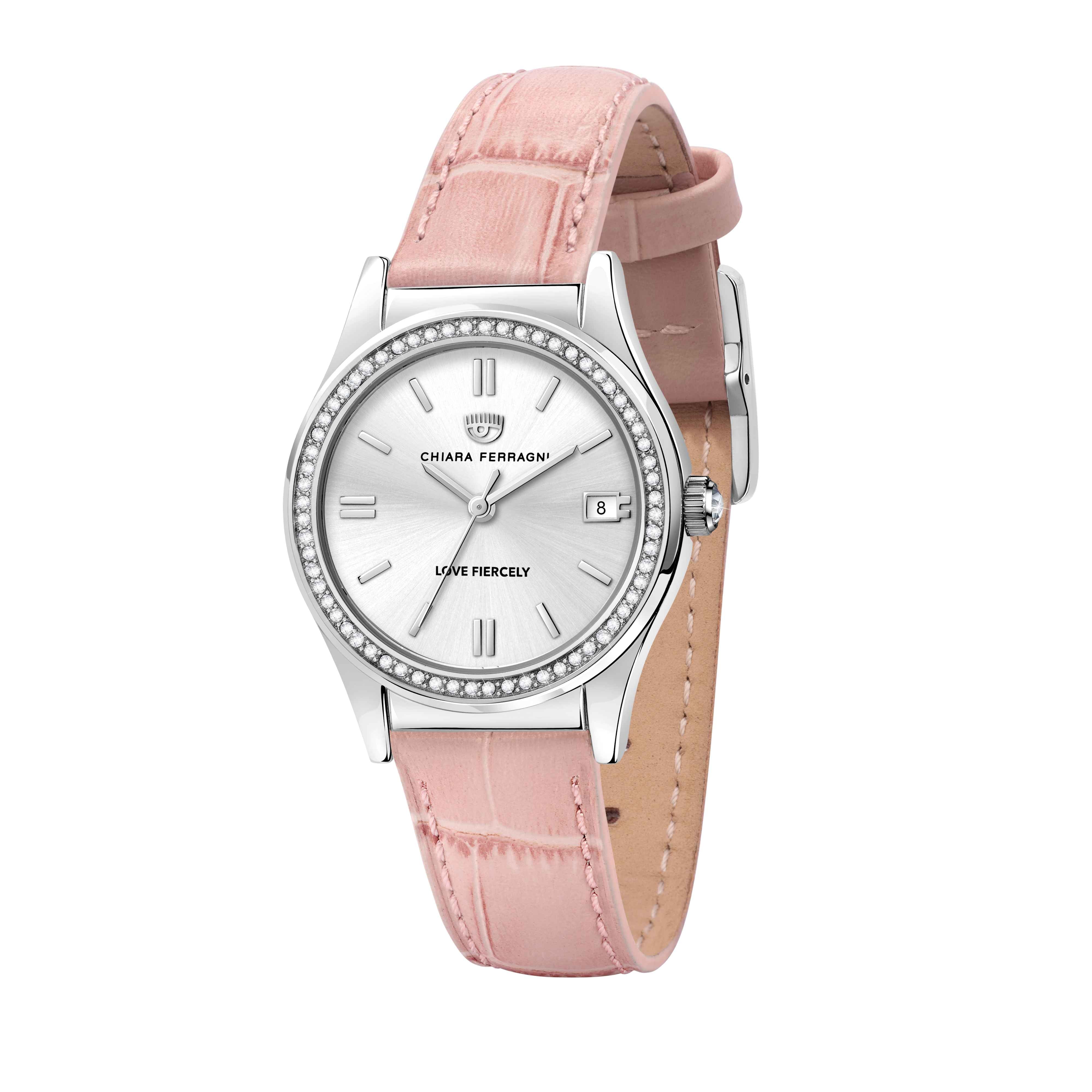 Orologio Donna Chiara Ferragni Quarzo Solo Tempo Acciaio Pelle