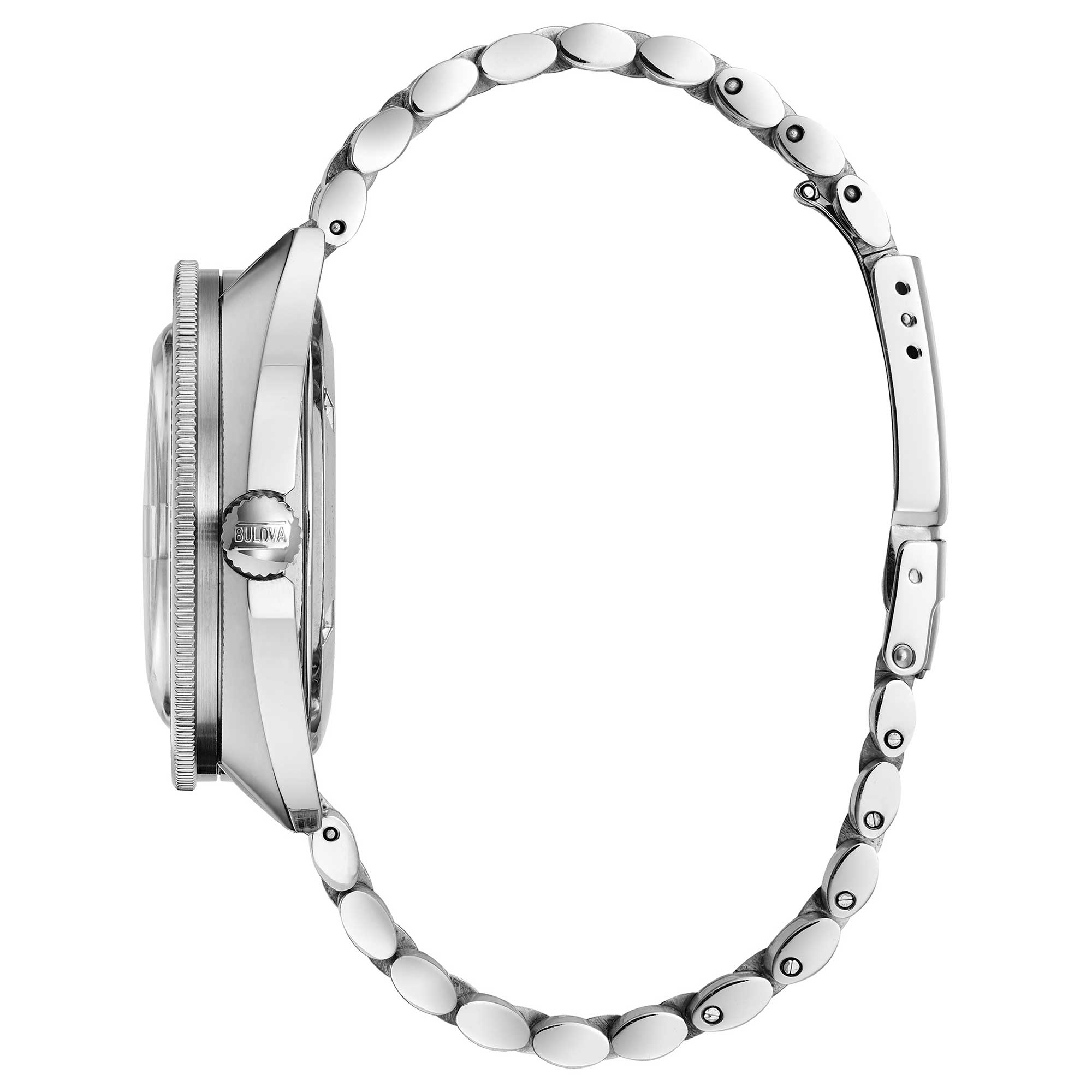 Orologio Uomo Bulova Automatico Oceangrapher Acciaio Snorkel Verde Nero 96B322