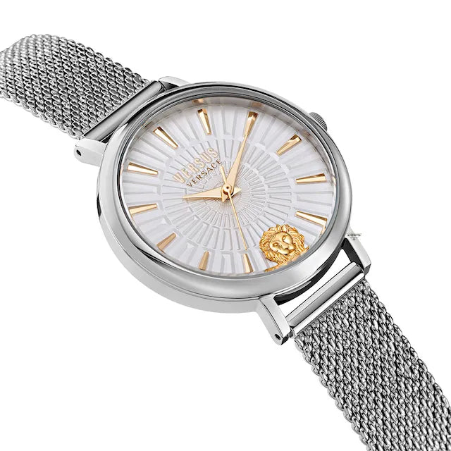 Orologio Donna Versus By Versace Acciaio Solo Tempo Bianco Leone VSP1F0321