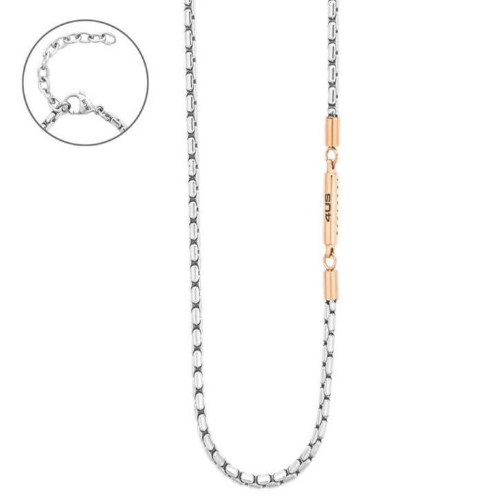 Collana Uomo 4US Cesare Paciotti Acciaio 4UCL8441