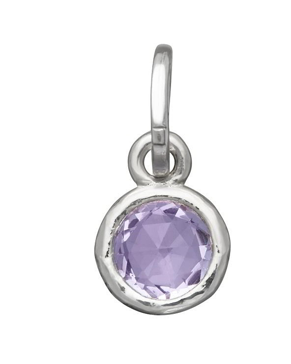 Charm Donna Giovanni Raspini Argento 925 Crystal Glicine 12198