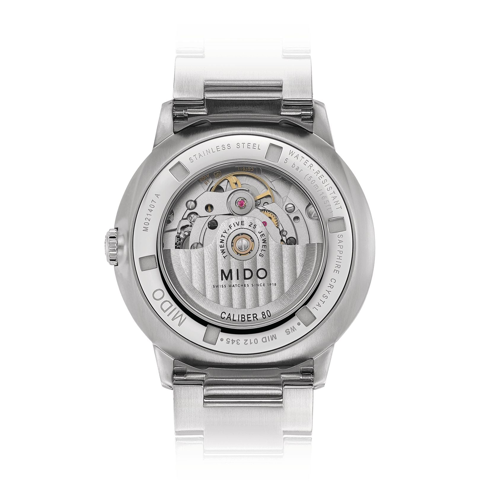 Orologio Mido Commander Automatico Data Nero M0214071141100