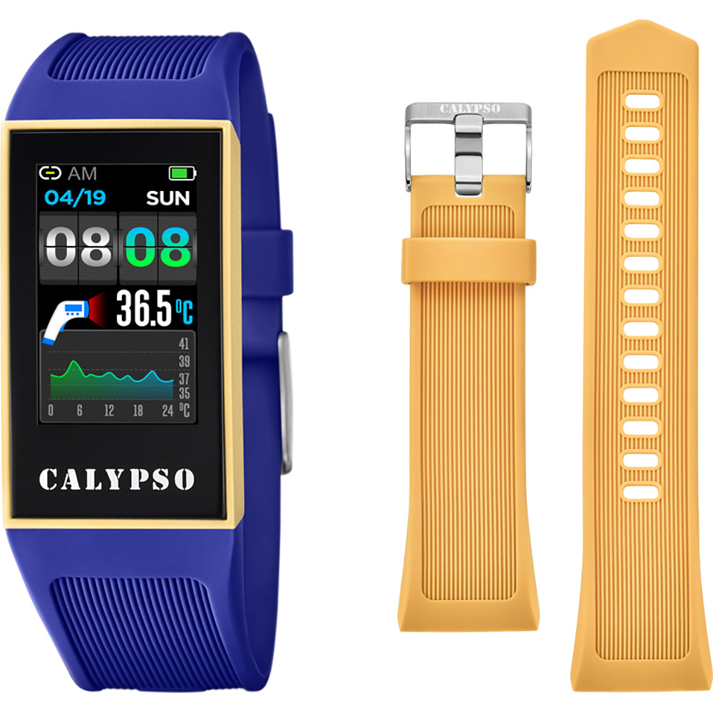 Orologio Uomo Bambino Festina Smartwatch Doppio Cinturino Blu K8502/2