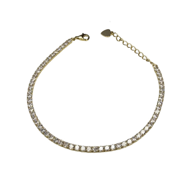 Bracciale Unisex Re Mida Tennis Argento 925 Tinta Unita