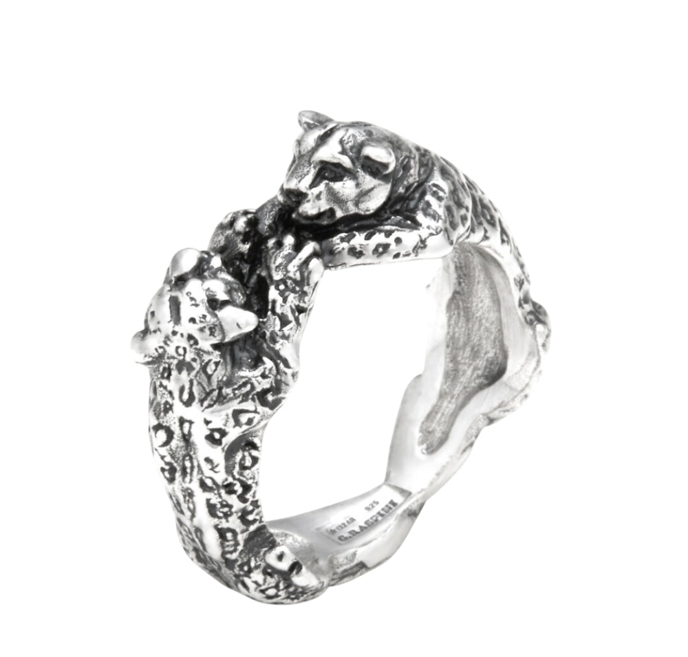 Anello Donna Giovanni Raspini Argento 925 Pantera 12275/14