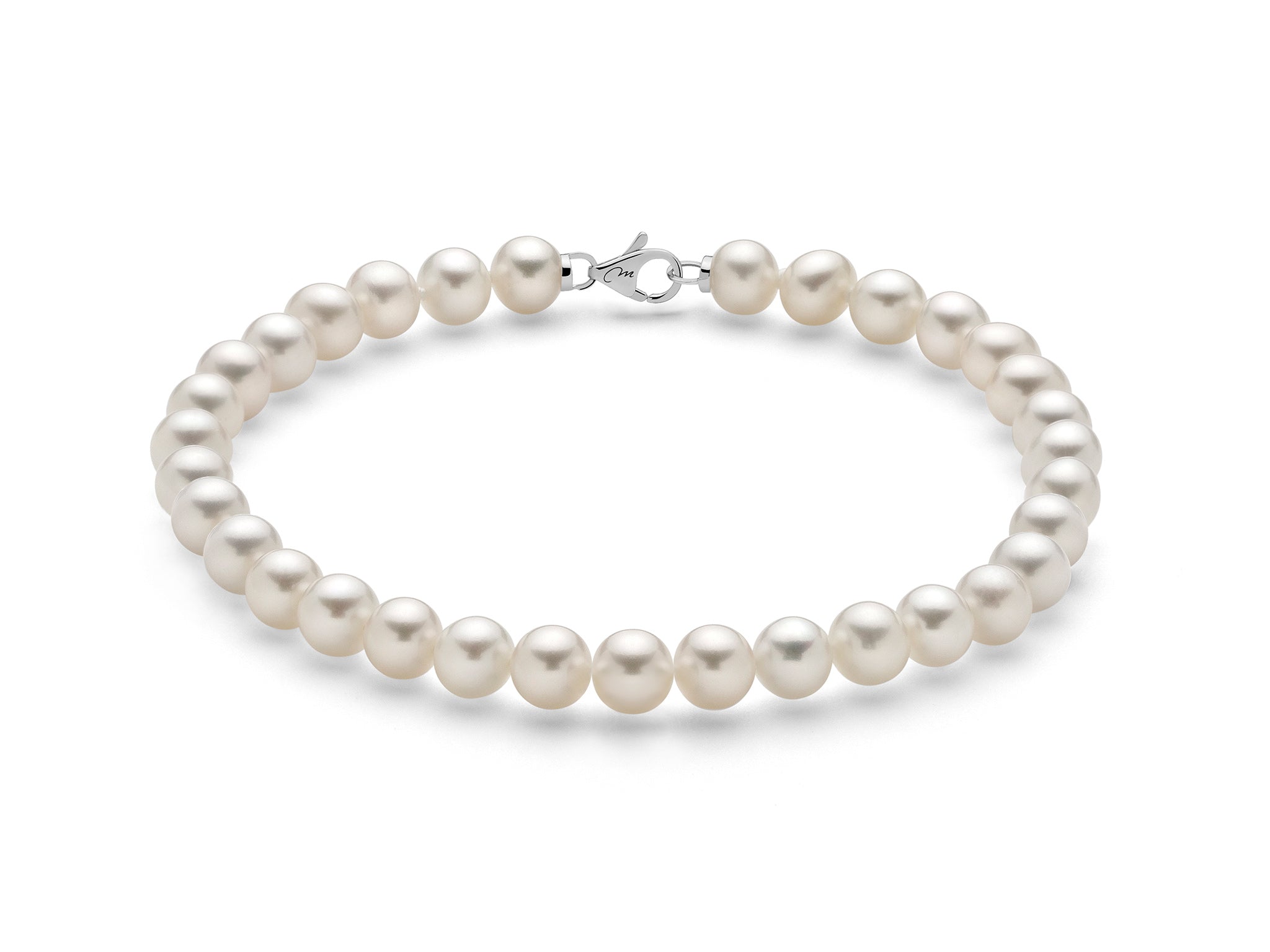Bracciale Donna Miluna Perle 4,5-5 mm Oro 18 Kt PBR3563