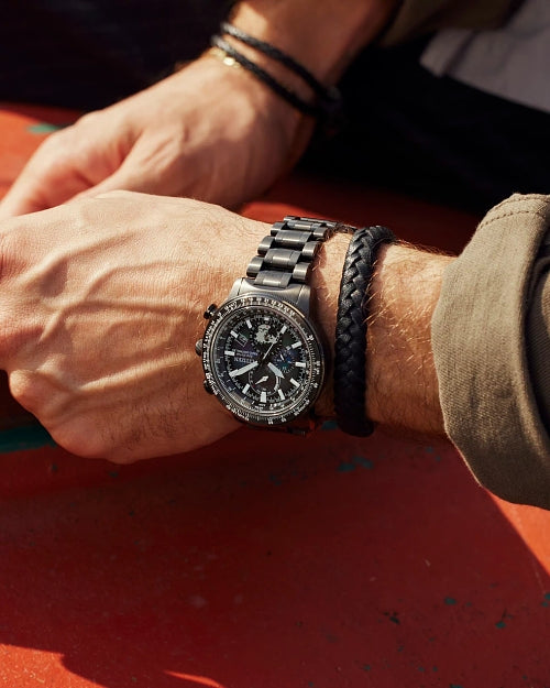 Orologio Uomo Citizen Geo Trekker Edizione Limitata Radio Controllato BY3005-56E