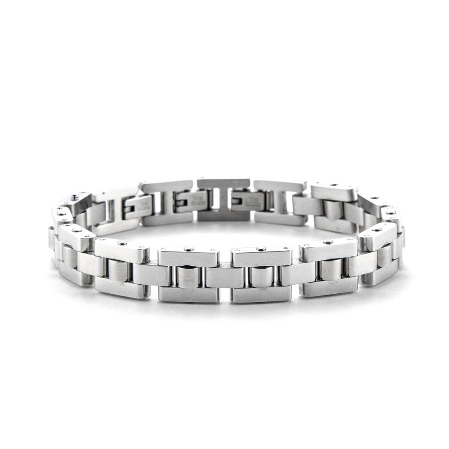 Bracciale Uomo 4US Cesare Paciotti Acciaio Lucido Catena Semirigida 4UBR6163
