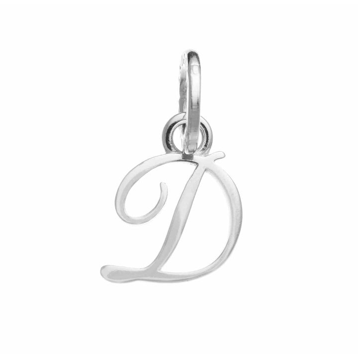 Charm Donna Giovanni Raspini Argento 925 Lettera D Juliet Realizzato A Mano 10723