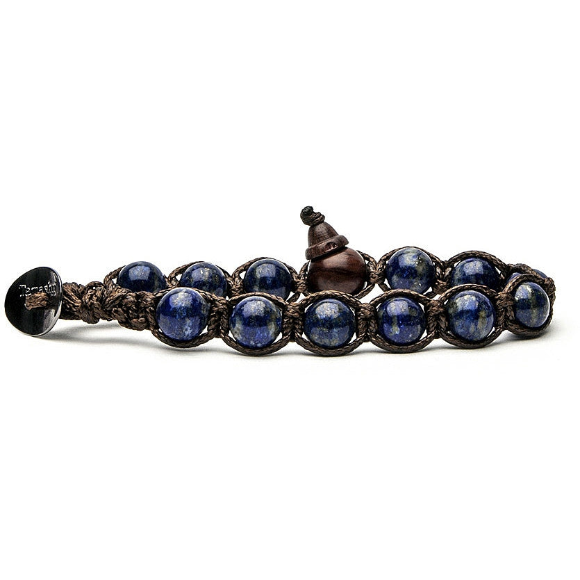 Bracciale Uomo Tamashii Tibetano Biglie  lapis  BHS900-43