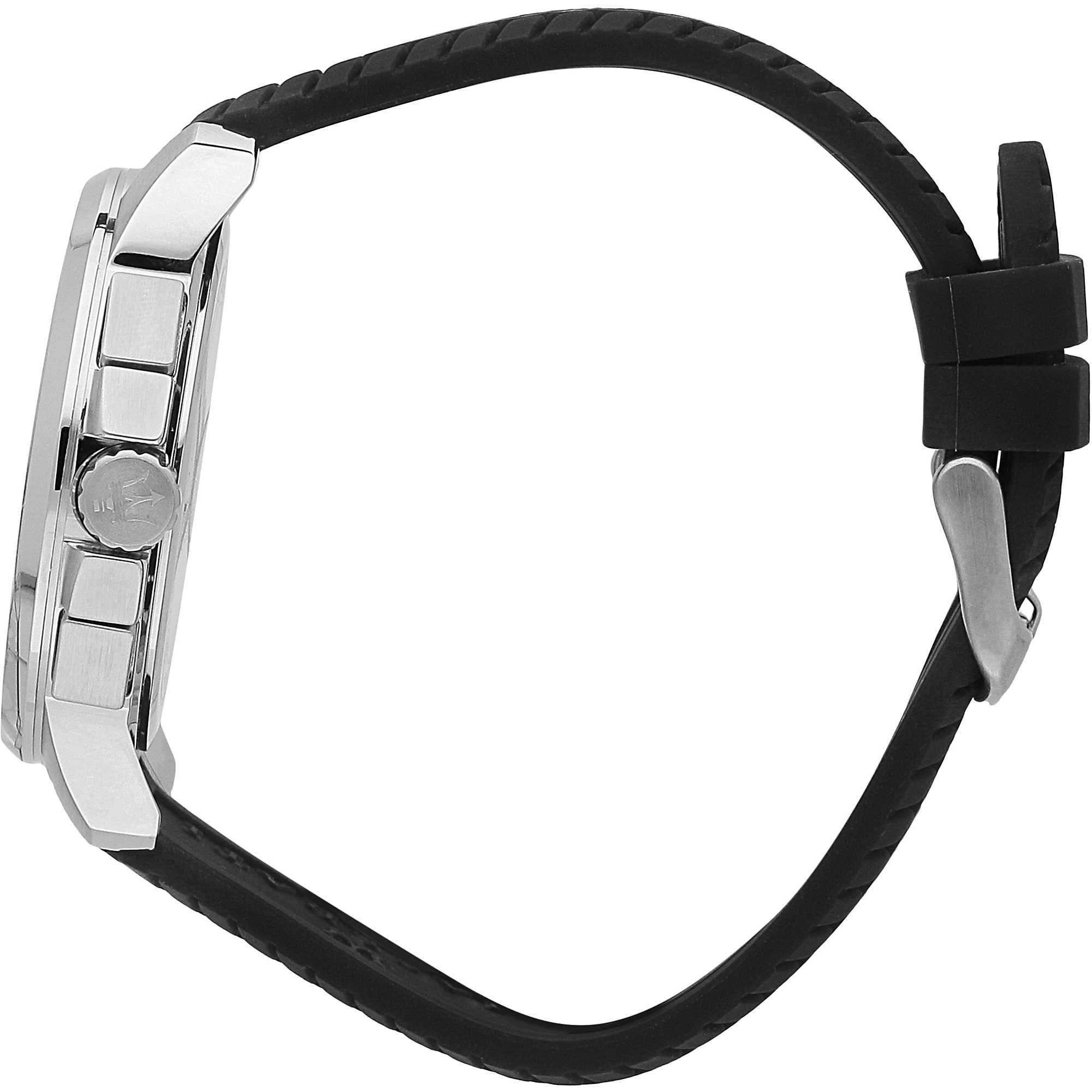 Orologio Uomo Acciaio Maserati Cronografo Quarzo Data Nero R8871621014