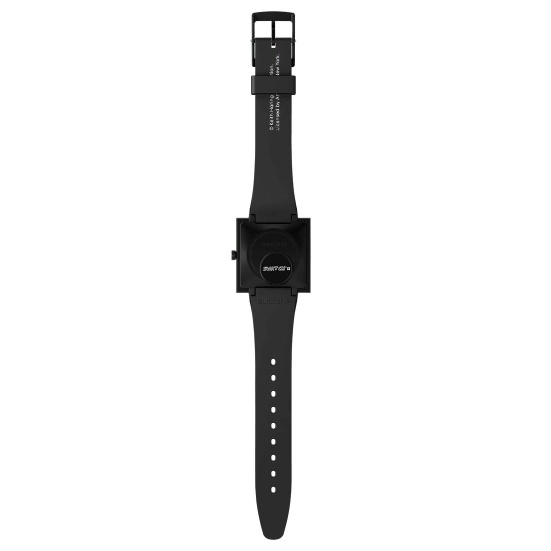 Orologio Unisex Swatch What IF BREAKS LOOSE Cassa Quadrata SO34Z103