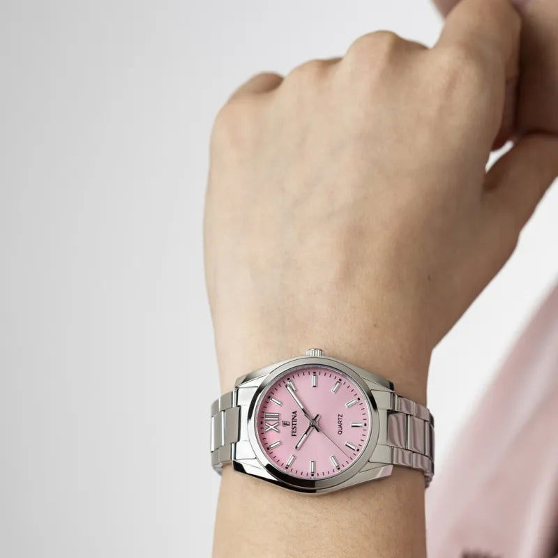 Orologio Donna Festina Acciaio Rosa Quarzo F20622/M