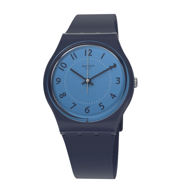Orologio Uomo Gomma Resina Swatch Quarzo Solo Tempo SO28N103
