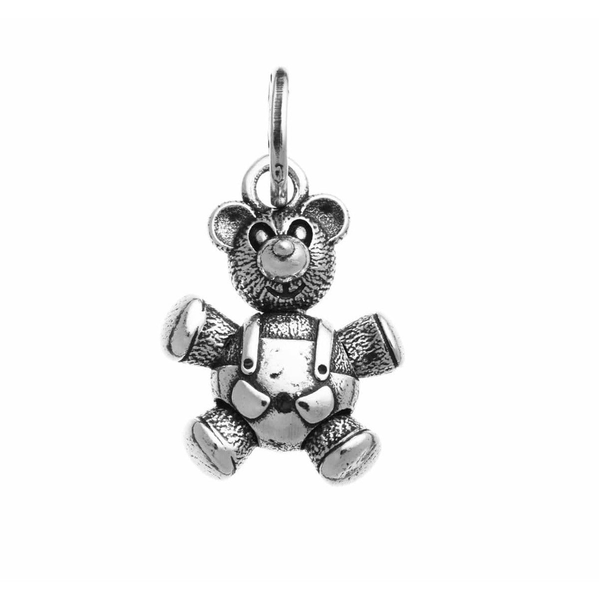 Charm Donna Giovanni Raspini Argento 925 Ciondolo Orsetto Realizzato A Mano 10719