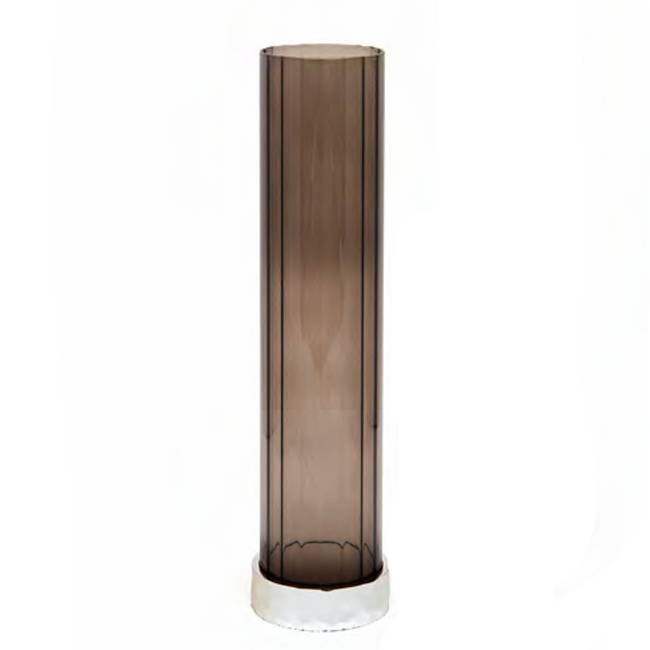 Vaso Sequenze Stem Fumè Base Argento 37 cm SQ3351/3