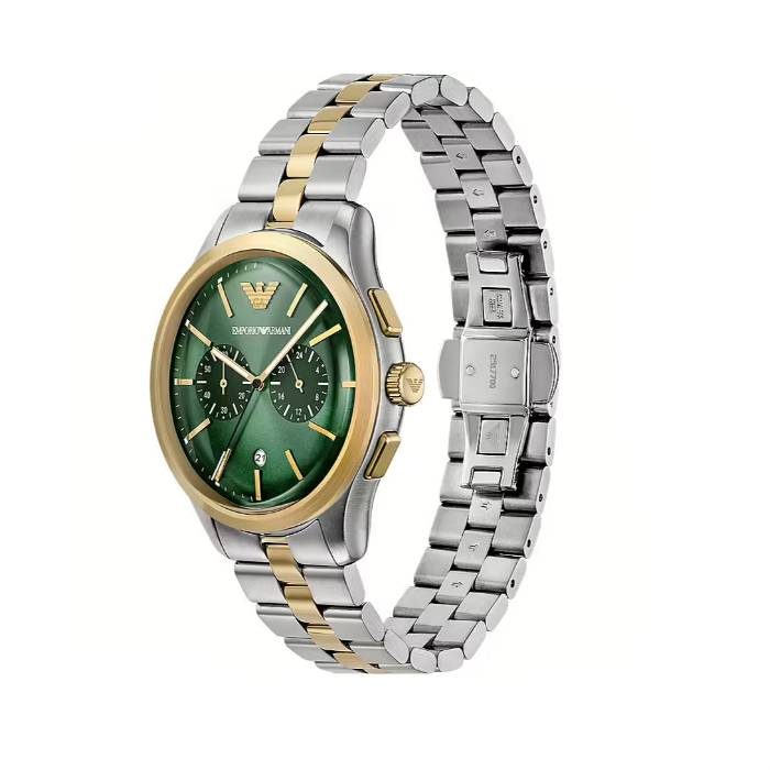 Orologio Uomo Emporio Armani Cronografo Data Quarzo Blu AR11688