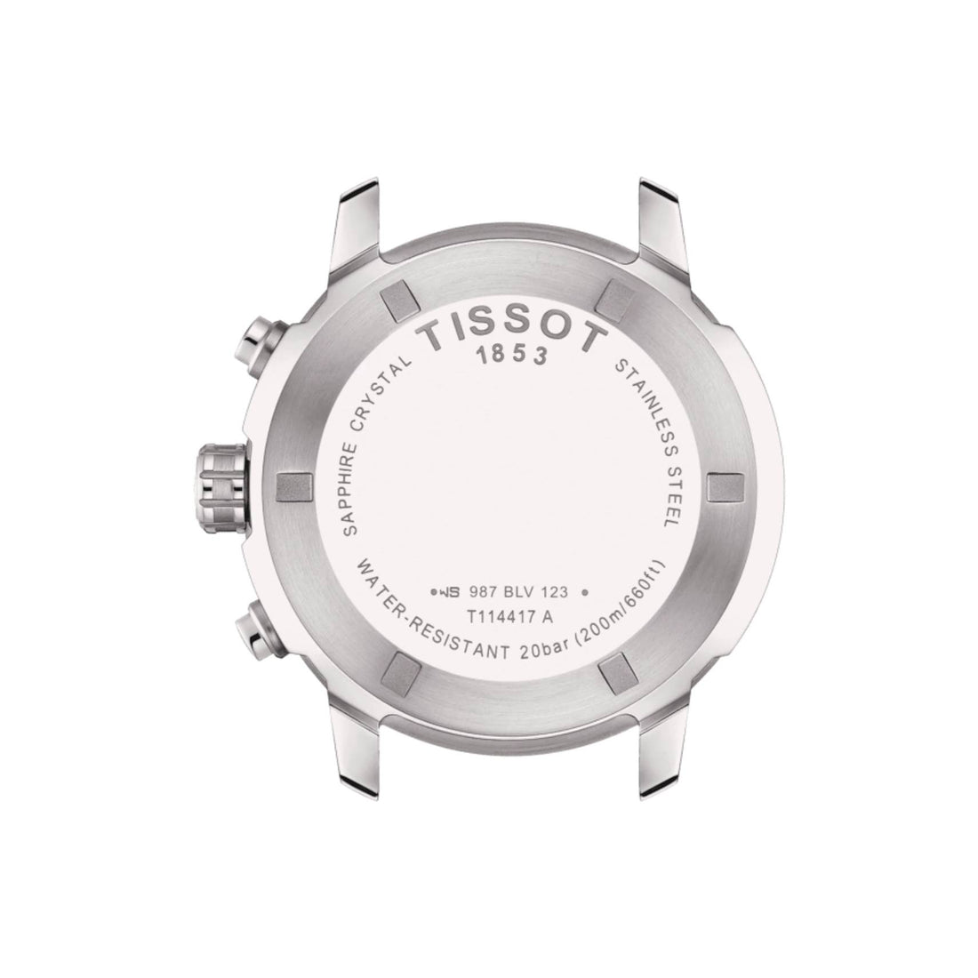 Orologio Uomo Tissot PRC 200 Acciaio Quarzo Cronografo Data T1144171103700
