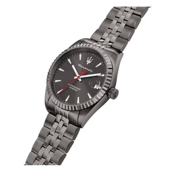 Orologio Uomo Maserati Competizione Acciaio Nero Data Quarzo R8853100054