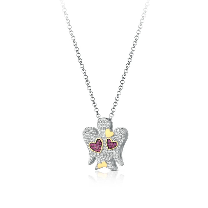 Collana Donna Argento 925 Roberto Giannotti Angelo Cuori GIA371