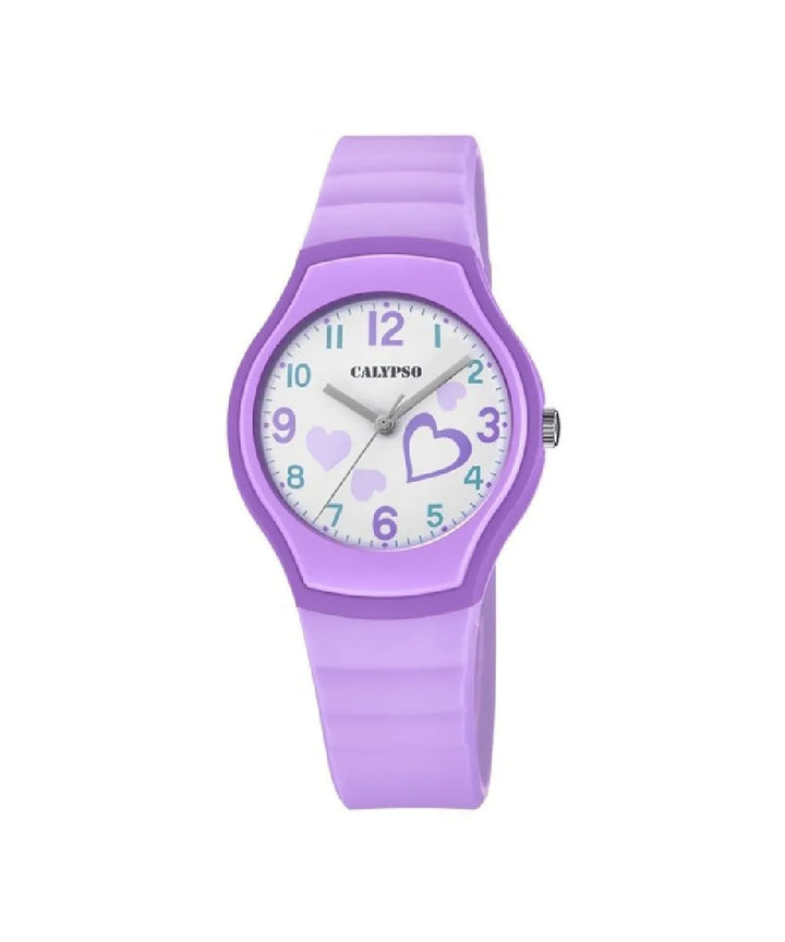 Orologio Bambina Calypso Quarzo Solo Tempo Glicine K5806/3