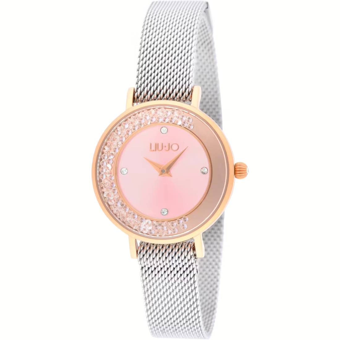 Orologio Donna Acciaio Liu Jo Mini Dancing Zirconi Solo Tempo Quarzo