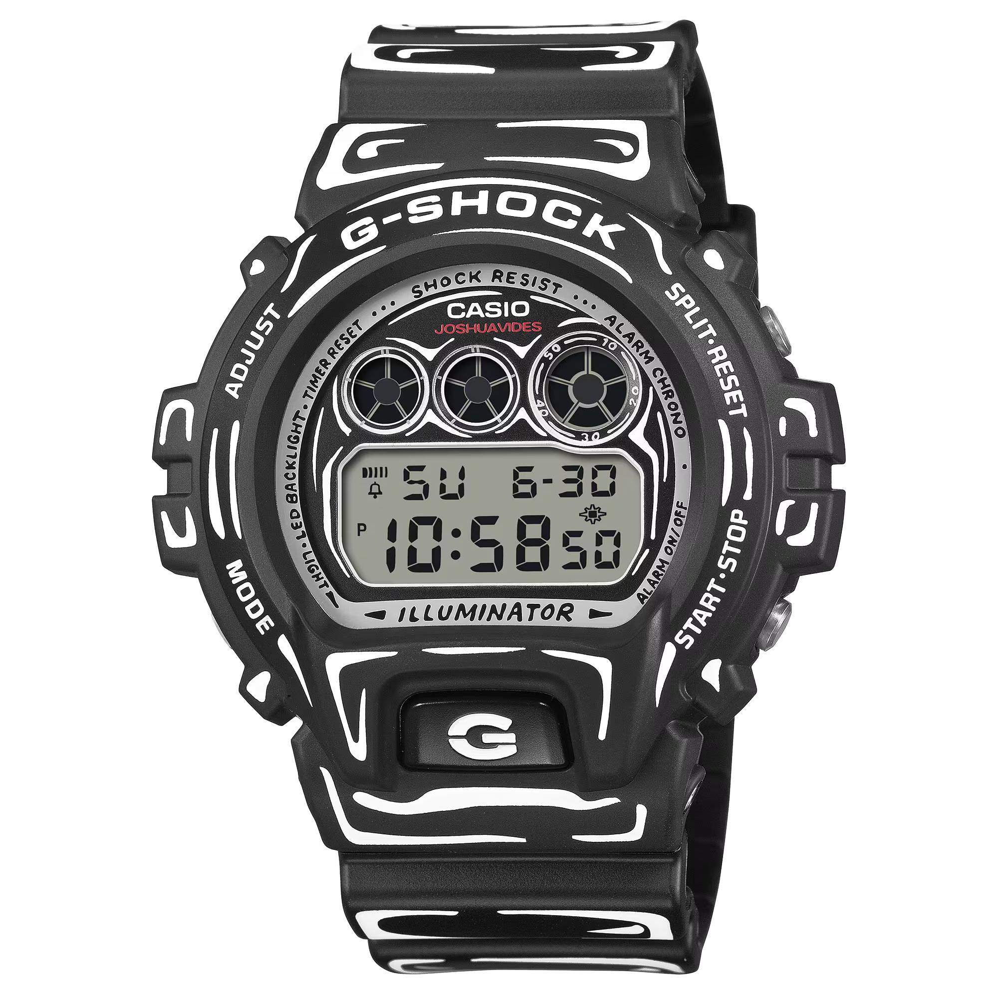 Orologio Uomo Casio G-SHOCK X Joshua Vides Nero Digitale DW-600JV-1ER