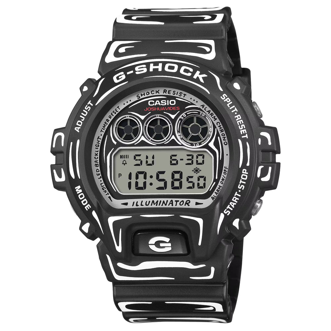 Orologio Uomo Casio G-SHOCK X Joshua Vides Nero Digitale DW-600JV-1ER