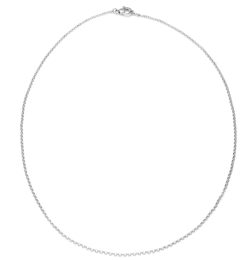 Collana Donna Giovanni Raspini Argento 925 Catena Mini Rolò 45 cm 07564