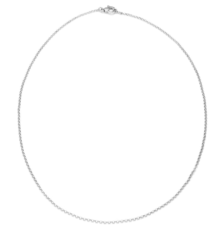 Collana Donna Giovanni Raspini Argento 925 Catena Mini Rolò 45 cm 07564