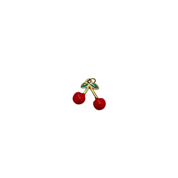 Collana Fruit Donna Re Mida Cotone Charm Acciaio Componibile
