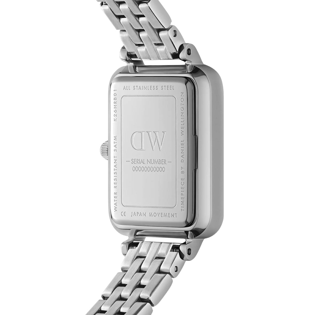 Orologio Donna Daniel Wellington Acciaio Quadro Artic Zirconi DW00100670