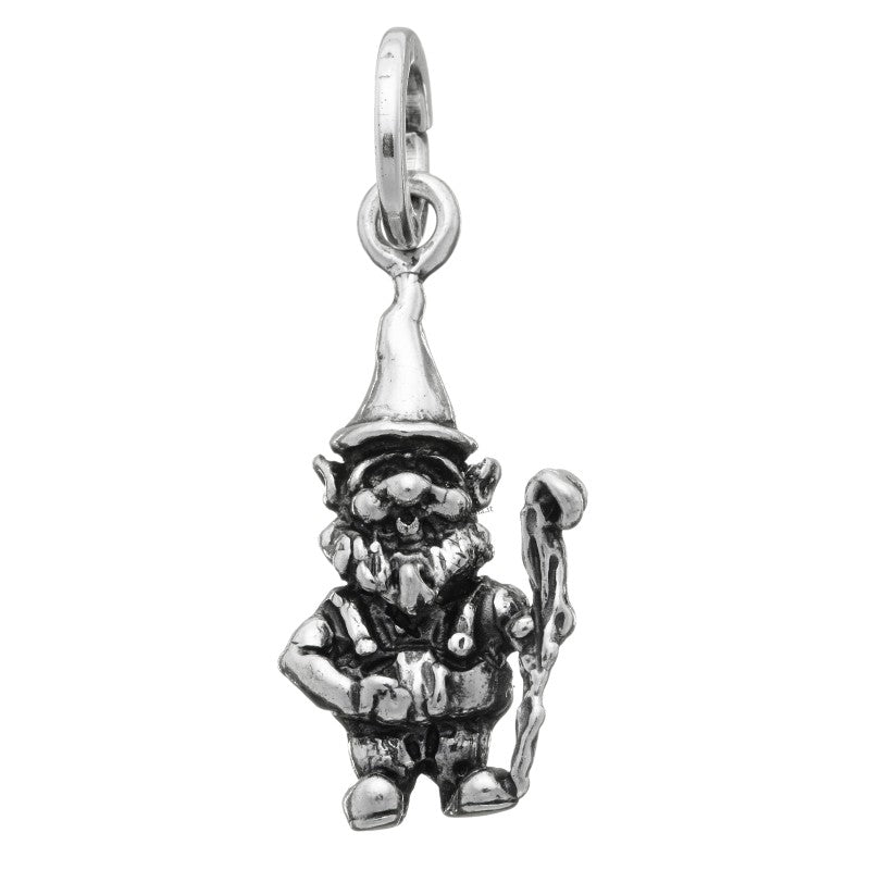 Charm Unisex Giovanni Raspini Argento 925 Ciondolo Gnomo Mago 07389