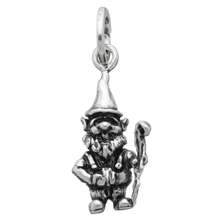 Charm Unisex Giovanni Raspini Argento 925 Ciondolo Gnomo Mago 07389