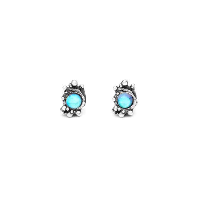 Orecchini Donna Giovanni Raspini Argento 925 Quarzo Azzurro 11820