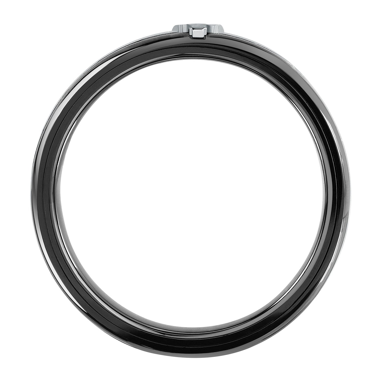 Anello Uomo Maserati Acciaio Ceramic Misura 23 JM225ATZ61023