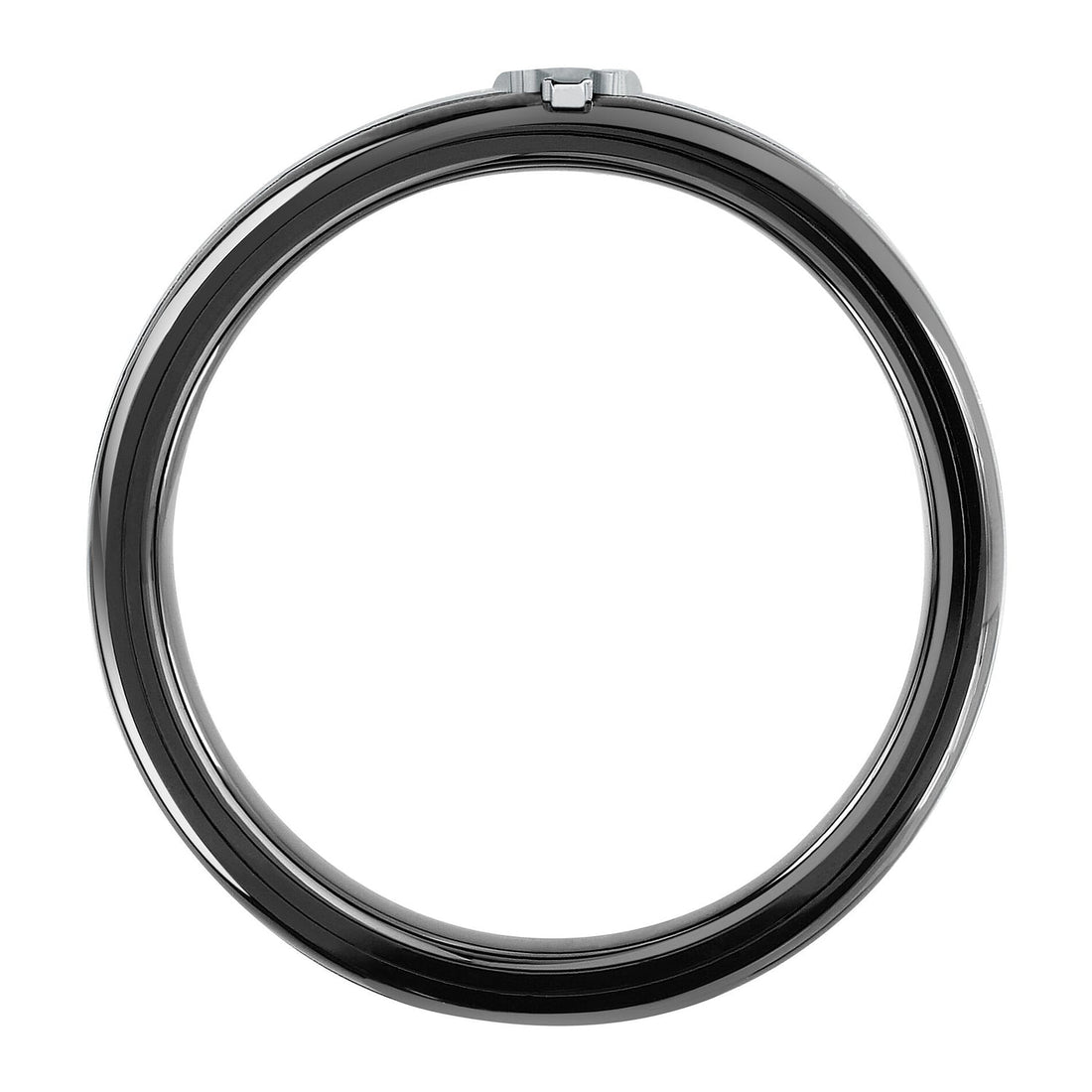 Anello Uomo Maserati Acciaio Ceramic Misura 21 JM225ATZ61021