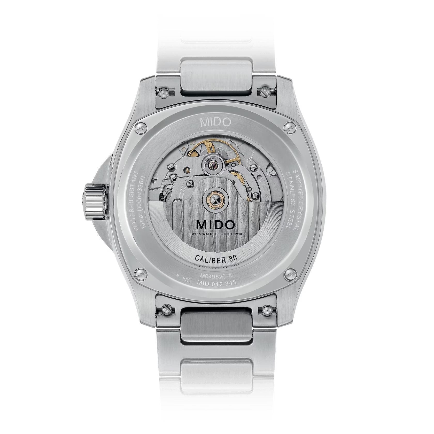Orologio Uomo Mido Automatico Multifort TV Gran Data Verde 10 BAR M0495261109100