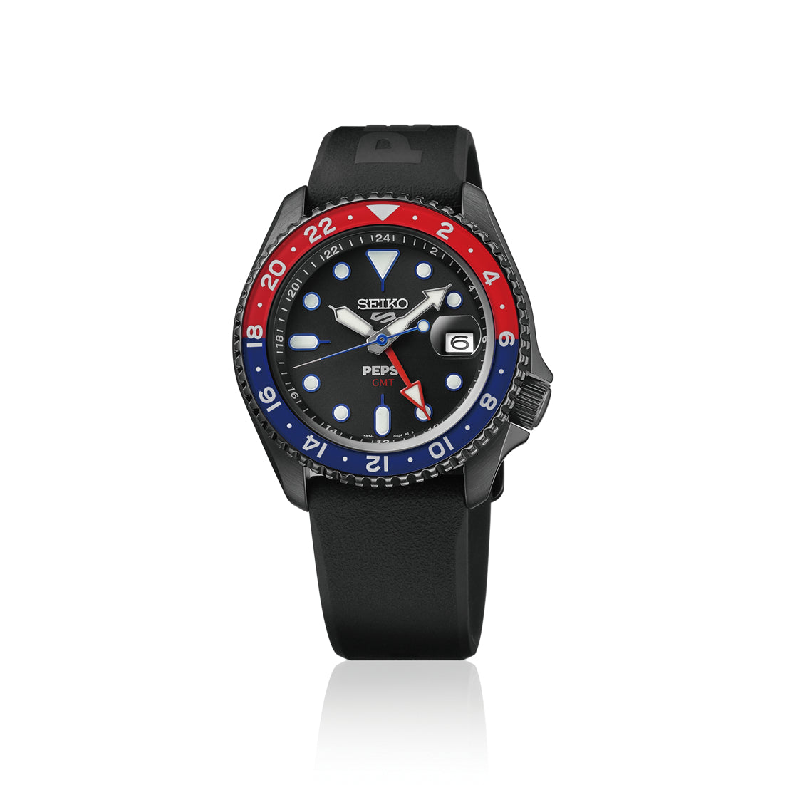 Orologio Uomo Seiko 5 Pepsi Nero Edizione Limitata Acciaio SSK047K1