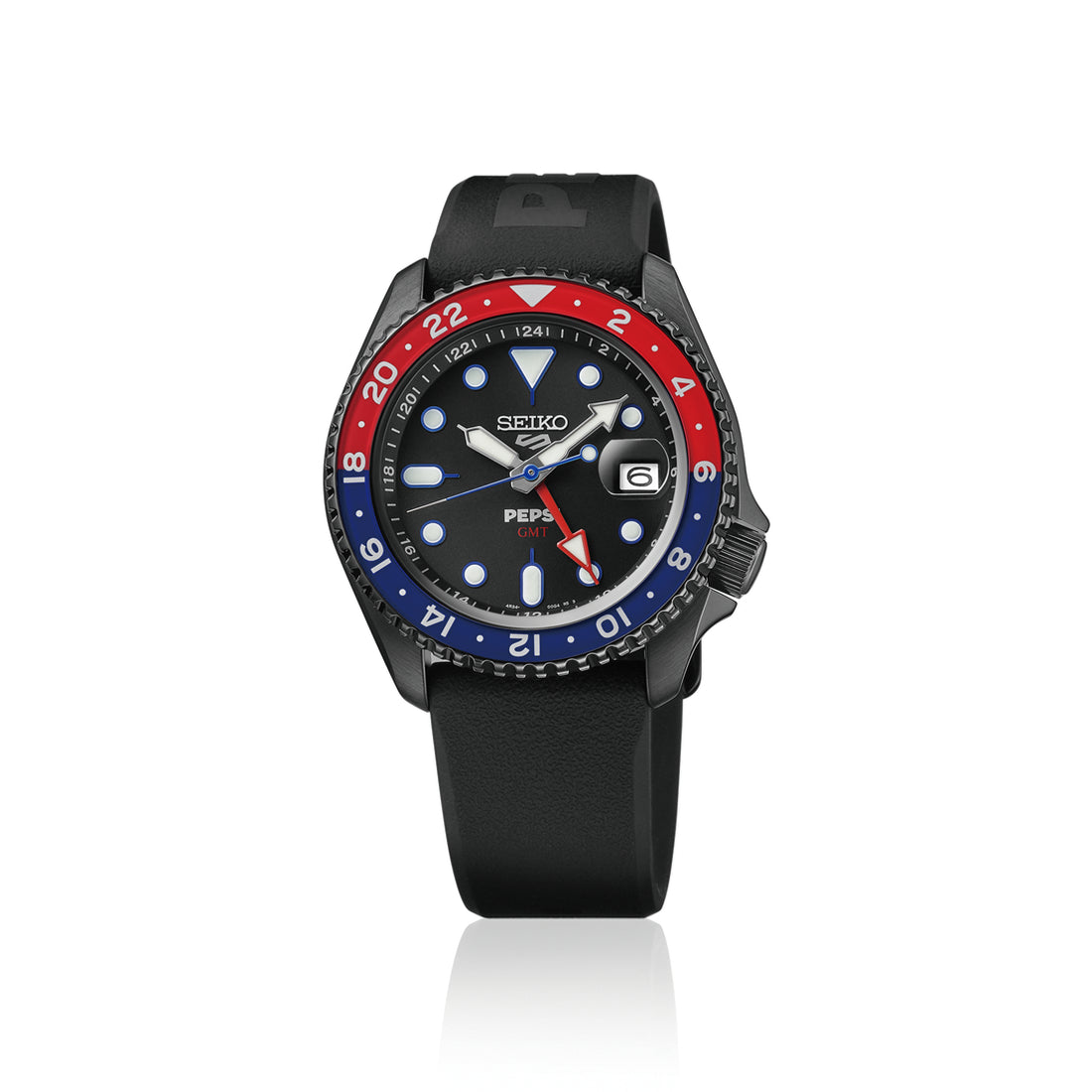 Orologio Uomo Seiko 5 Pepsi Nero Edizione Limitata Acciaio SSK047K1