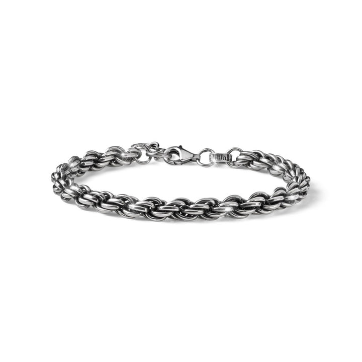 Bracciale Uomo Maria Cristina Sterling Argento 925 Intrecciato Tourchon G3495
