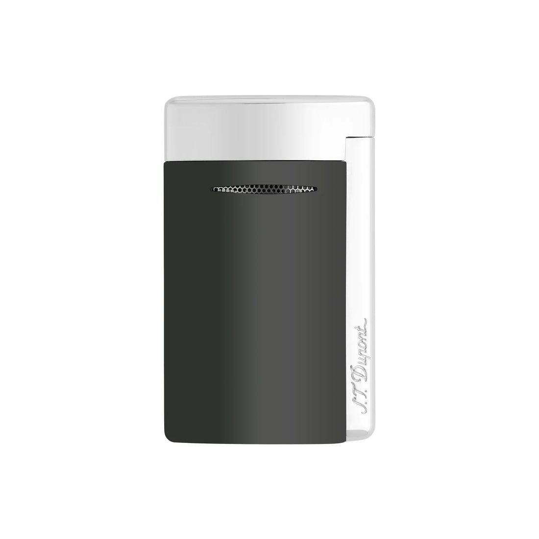 Accendino Uomo Dupont MiniJet Acciaio Lacca Nera 010885