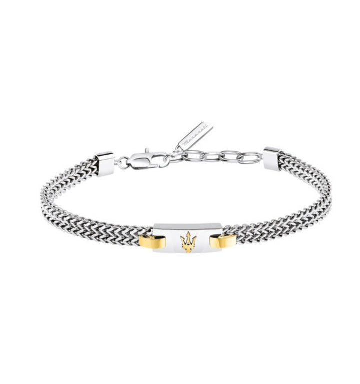 Bracciale Uomo Maserati Maglia Milano Bicolore JM425AVD103